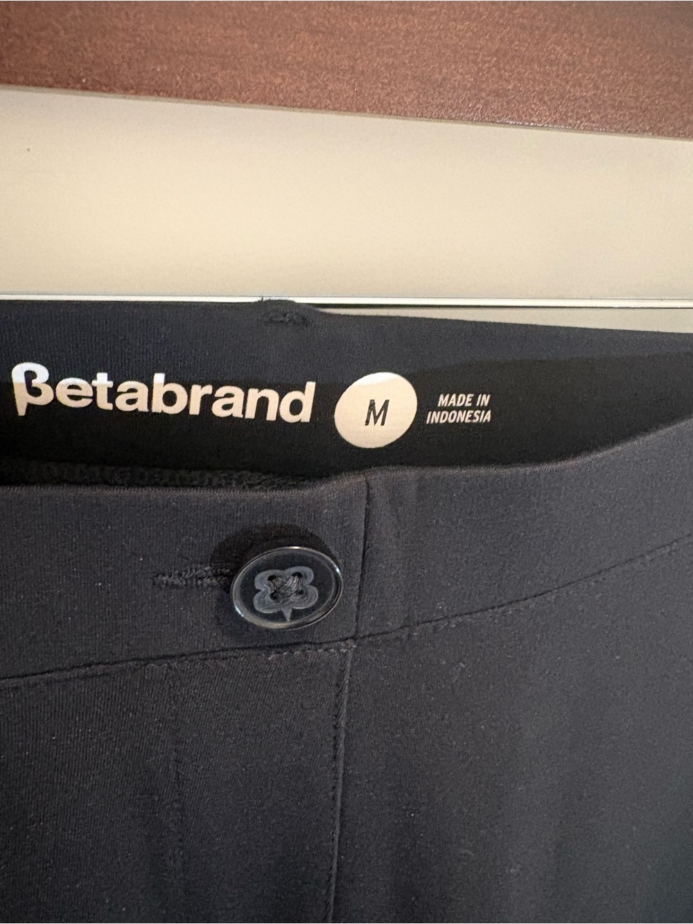 Betabrand Black Women's Dress Trousers - Picture 2 of 4